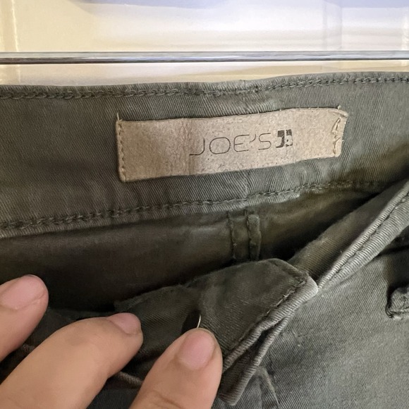 Joes Men's Five Pockets Straight Leg Denim Pants Brown Green Size 36 - Picture 4 of 7